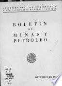 Boletín de minas y petróleo