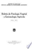 Boletín de patología vegetal y entomología agrícola