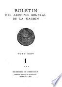 Boletín del Archivo General de la Nación