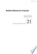 Boletín del Archivo General de la Nación