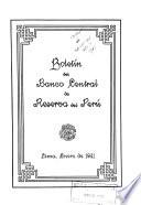 Boletín del Banco Central de Reserva del Perú