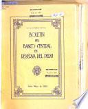 Boletín del Banco Central de Reserva del Perú