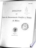 Boletín del Centro de Documentación Científica y Técnica, México