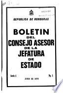 Boletín del Consejo Asesor de la Jefatura de Estado