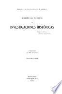 Boletín del Instituto de Investigaciones Históricas