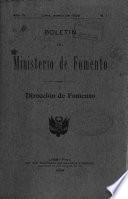 Boletín del Ministerio de Fomento