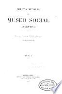 Boletín del Museo Social Argentino