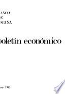 Boletín económico