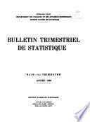 Boletín estadístico - Dirección General de Estadística y Censos