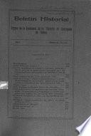 Boletín historial