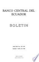 Boletín