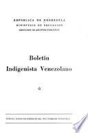 Boletín indigenista venezolano