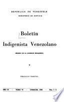 Boletín indigenista venezolano