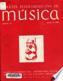 Boletín interamericano de música