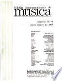 Boletín interamericano de música