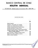 Boletín mensual - Banco Central de Chile