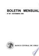 Boletín mensual - Banco Central de Chile