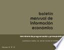 Boletín mensual de información económica 1979. Octubre. Volumen III, número 10