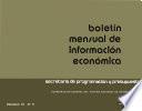 Boletín mensual de información económica 1979. Septiembre. Volumen III, número 9