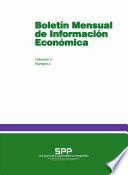Boletín mensual de información económica 1981. Abril. Volumen V, número 4