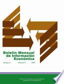 Boletín mensual de información económica 1986. Mayo. Volumen X, número 5