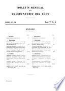 Boletín mensual ...