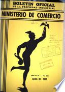 Boletín Oficial de la Propriedad Industrial