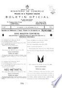 Boletín Oficial de la Propriedad Industrial