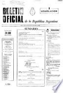 Boletín oficial de la República Argentina