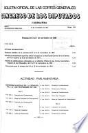 Boletin Oficial de las Cortes Generales. Serie I: Informacion Semanal