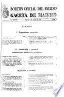 Boletín oficial del estado