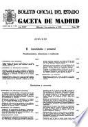 Boletín oficial del estado
