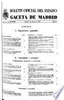 Boletín oficial del estado