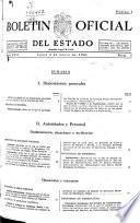 Boletín oficial del estado