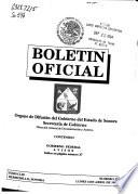 Boletín oficial