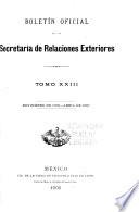 Boletín oficial