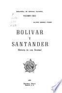 Bolívar y Santander