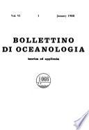 Bollettino Di Oceanologia Teorica Ed Applicata