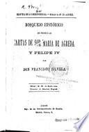Bosquejo histórico que precede a las cartas de Sor María de Agreda y Felipe IV