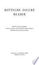 Botteghe Oscure Reader
