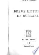 Breve historia de Bulgaria