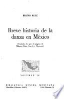 Breve historia de la danza en México