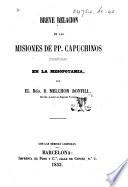 Breve Relación de las Misiones de PP. Capuchinos Españoles en la Mesopotamia