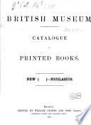 British Museum Catalogue of Printed Books