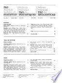 Bulletin Mensuel FAO de Statistiques