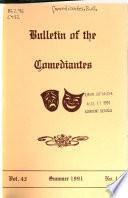 Bulletin of the Comediantes