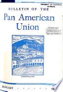Bulletin of the Pan American Union