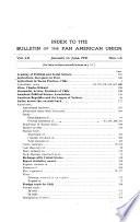 Bulletin of the Pan American Union