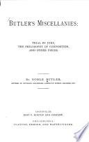 Butler's Miscellanies