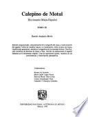Calepino de Motul